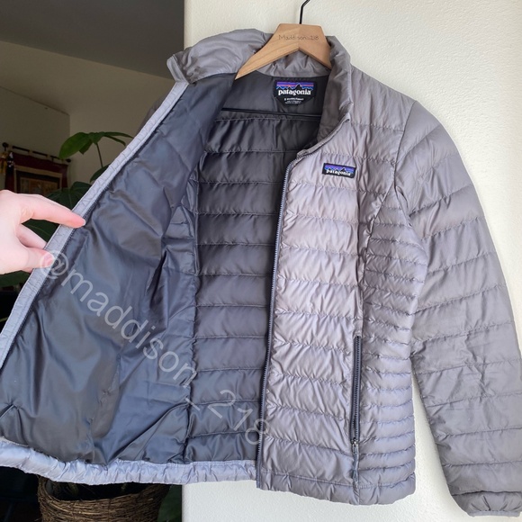Patagonia Down Sweater Jacket Small Feather Grey Regular Fit 800-fill Down S - Picture 11 of 14